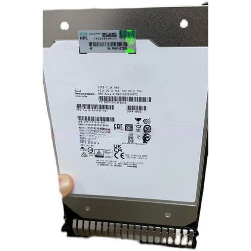 NEW HPE 881779-B21 882397-001 3.5" 12TB SAS 12G 7.2K LFF SC He HDD Hard Drive - Picture 2 of 3
