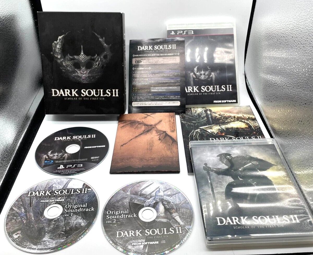 PS3 Dark Souls 2 II Scholar of the First Sin Limited Edition Japan import  NEW