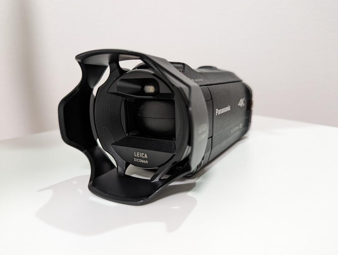 Panasonic 4K Camcorder WX970M Wipe Shot Lightweight Black HC