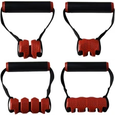 Lifeline USA Max Flex Handles - Black/Red