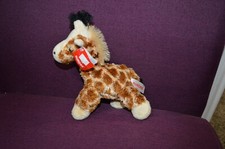 Cute 8" Aurora Flopsies Floppy Brown / Tan Giraffe Baby Soft Bean Plush R6
