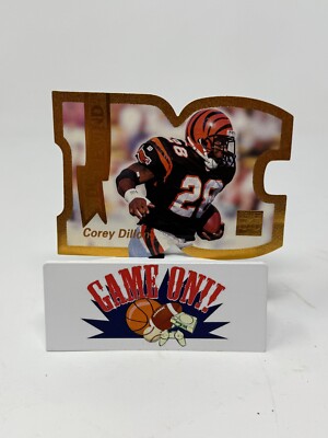 1998 The Score Board Corey Dillon Die-Cut DC Rewind Card #73