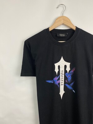 TRAPSTAR t-shirt Rare Retro Hype Y2K Core size S color black