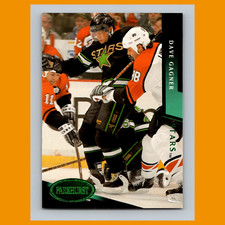 Dave Gagner #317 1993 Parkhurst Emerald Ice Dallas Stars Hockey Card NHL NM