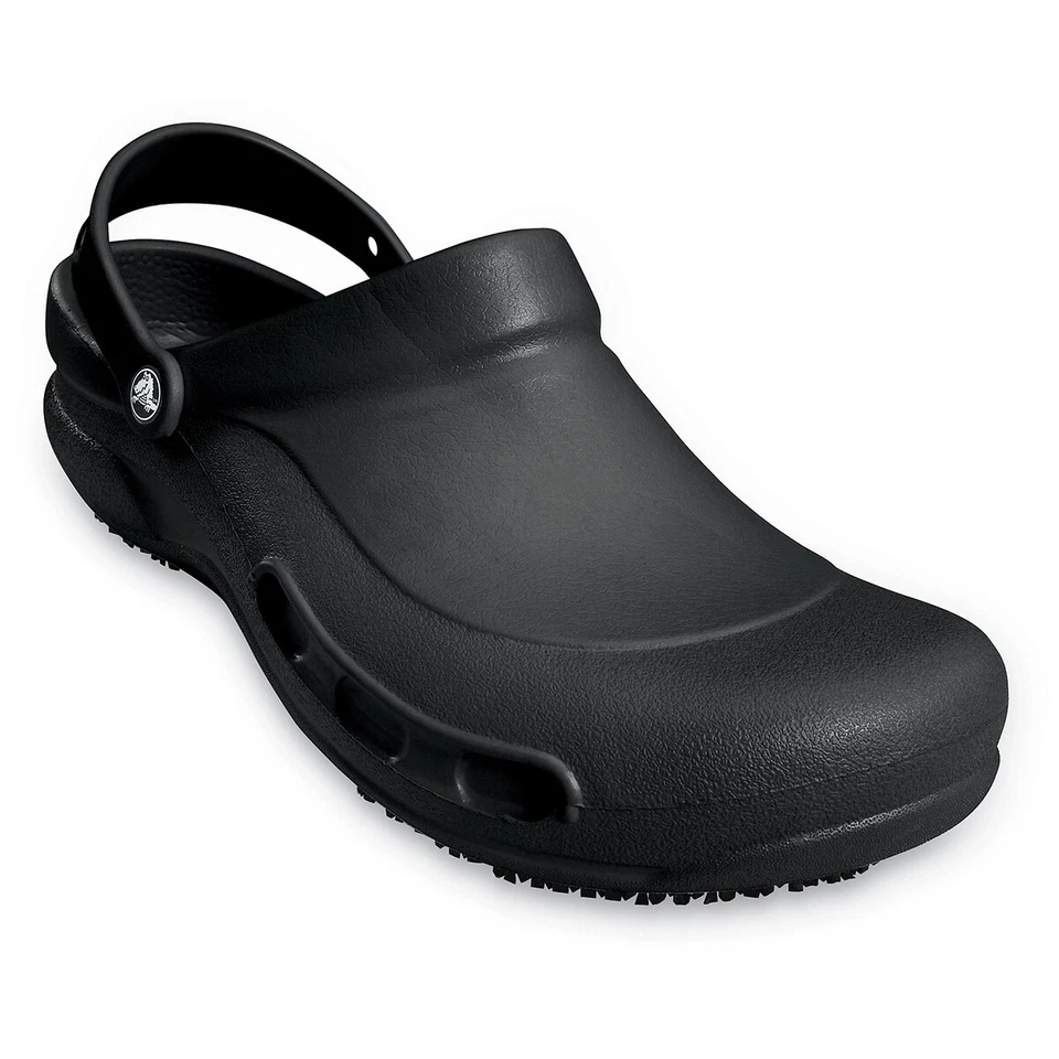 Crocs comodi zoccoli XXL bistrot Croslite™ neri Crocs Lock™ cert. CE. leggero nuovo