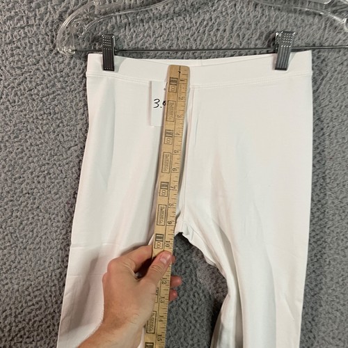 J Crew Legging Pants Girls 14 White Gymnastics Stretch Crewcut Workout 24x28 New - Picture 4 of 13