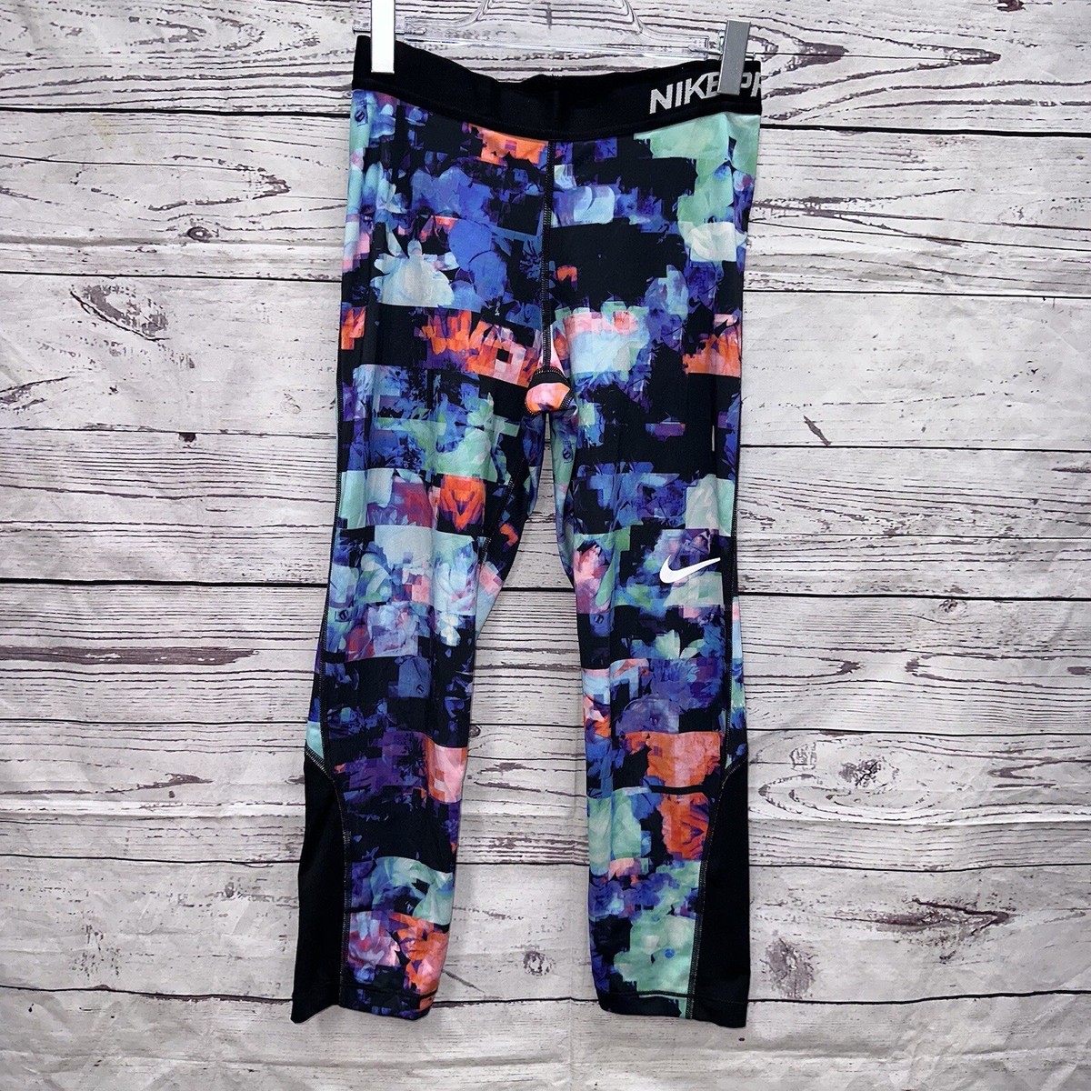 nike women's floral leggings