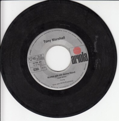 Tony Marshall - Komm Gib Mir Deine Hand ++ used ++