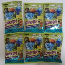 Lot of 6 - Playmobil Scooby-Doo Series 1 Ghosts Villians Series Sealed Bags!