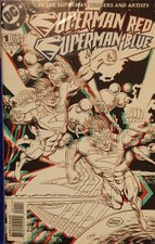 SUPERMAN RED/SUPERMAN BLUE 1 / 3D Cover SEALED/ never opened