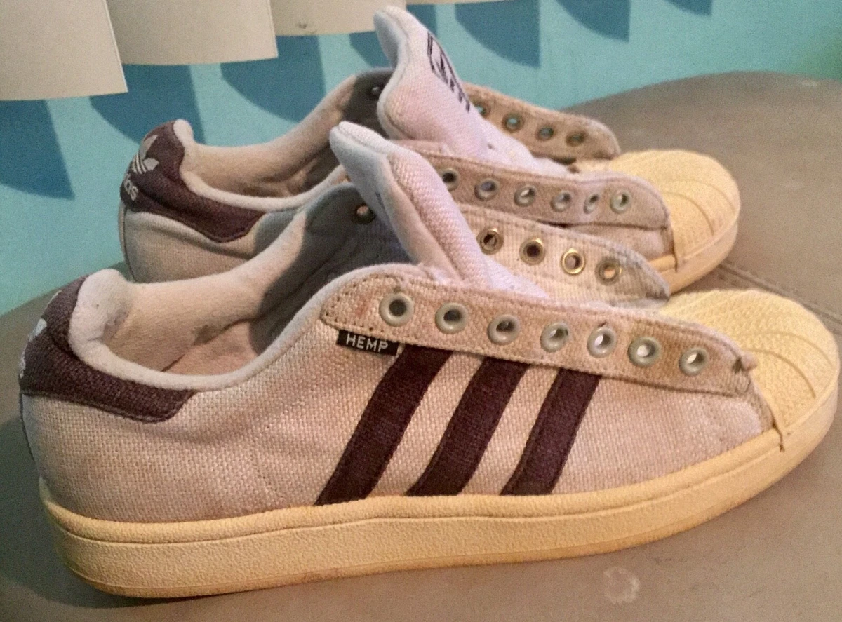Adidas hemp shell toe deals shoes