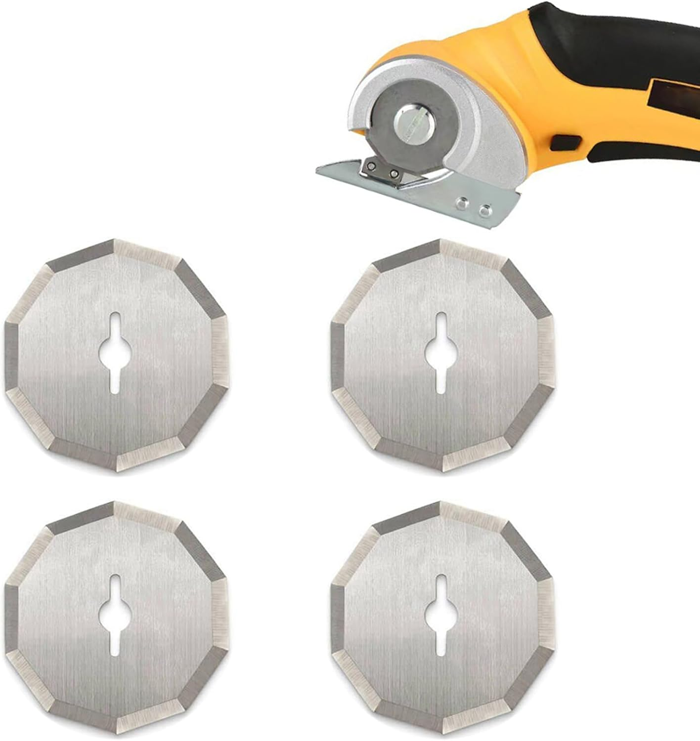 4-Pack Worx WX082L 4V Zipsnip Cordless Rotary Replacement Blades