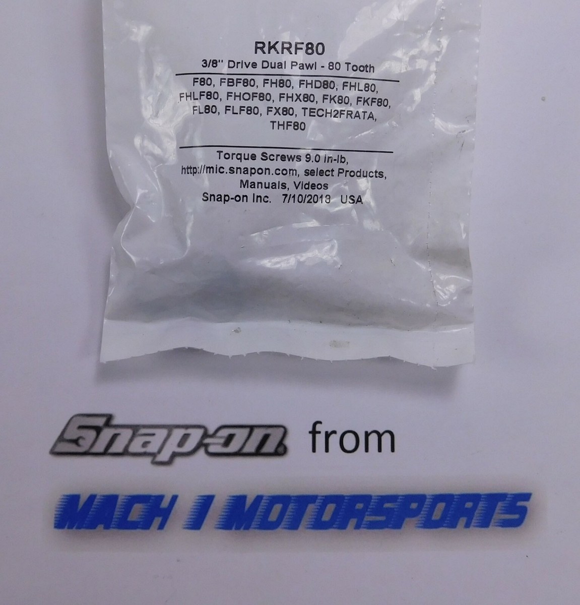 Snap On Tools 3/8