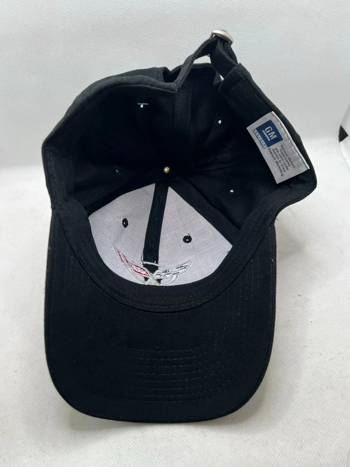 Sombrero Corvette GM con Licencia Oficial Sombrero Nuevo con Etiquetas Genuino Negro Flex Equipado Foto 4 de 4
