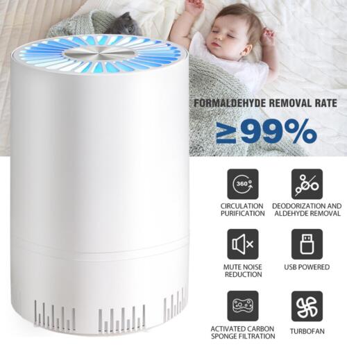 Home Nice Room Air Purifier Dust HEPA Air Cleaner for Allergies Smoke Asthma US+ - Afbeelding 1 van 11