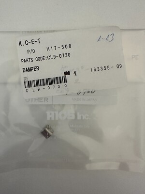 HIOS DAMPER CL9-0730 (Hios accessory part)