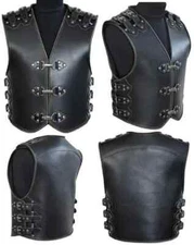 Medieval Leather Jacket Armor COSPLAY Reenactment Cuirass Armor HALLOWEEN