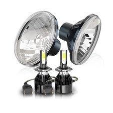 2pc 7'' Round LED Headlights for 1953-1957 Chevrolet Bel Air/150/210 Impala Ford
