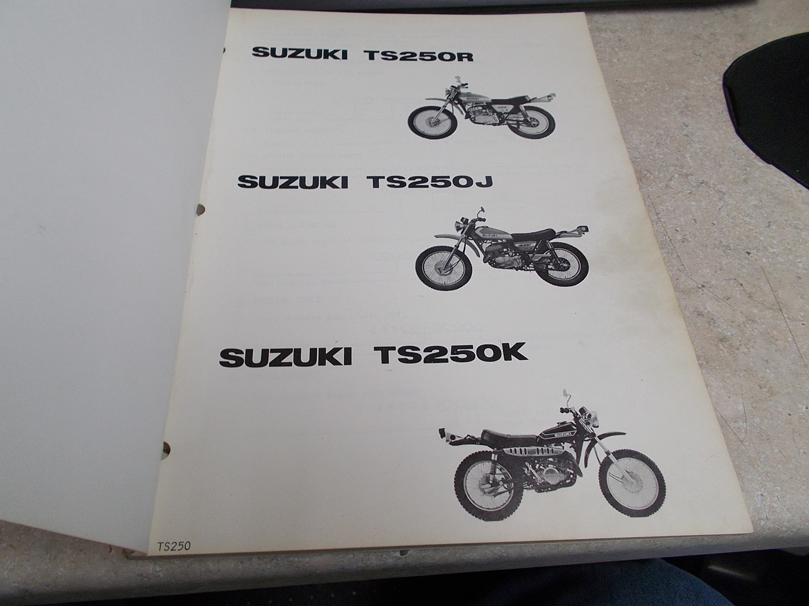 OEM Suzuki Parts Catalogue 1973 TS250R TS250J TS250K eBay