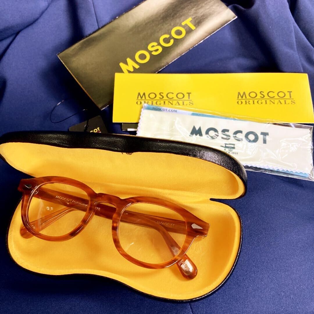 MOSCOT LEMTOSH ORIGINALS Blonde Sunglasses 46□24-125 with MOSCOT LEMTOSH ORIGINALS Blonde Sunglasses 46□24-125 with