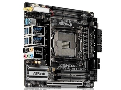 ASROCK X299E-ITX/ac motherboard | For X299 | LGA2066 | 4*DDR4