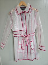 Nwt Forever Audrey Clear Rain Coat Very Unique & Stylish