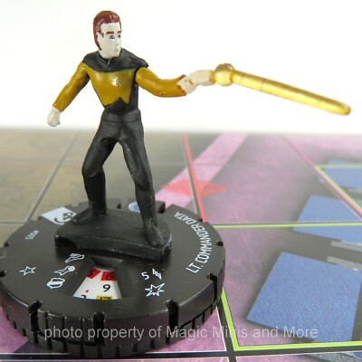 Star Trek Next Generation ~ LT COMMANDER DATA #005 Resistance is Futile HeroClix