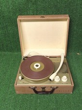 Vintage F-1372-121 Philco Suitcase Turntable 3 Speed Record Player 1957 Turns On
