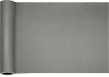 Grey-Litchi Grain 8 x 48" Leather Repair Tape Self Adhesive For Furniture Sofa