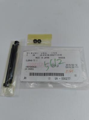 NEW Misumi CLBRH6-72.2 Pivot Pin 6mmD, Pkg of 2 