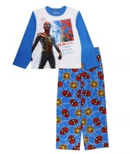 Spider-man Boy's Avengers Superhero Spidey Sense Fleece Pajama Set