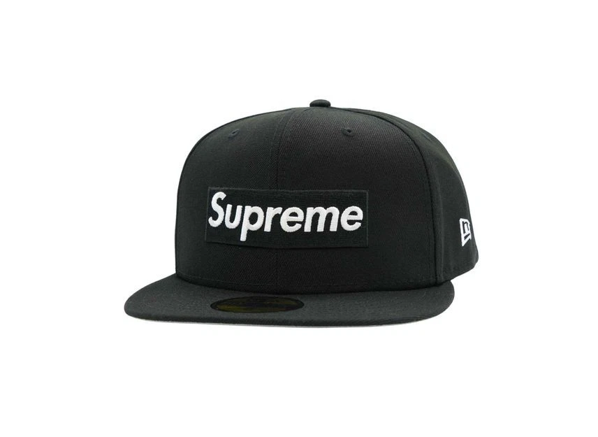 Logo boîte Supreme MLB Teams New Era noir