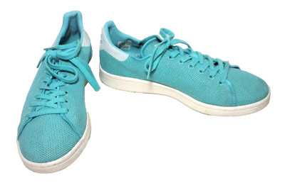 Adidas Stan Smith Trainers Sneakers Size 10 US Women Aqua BA7145