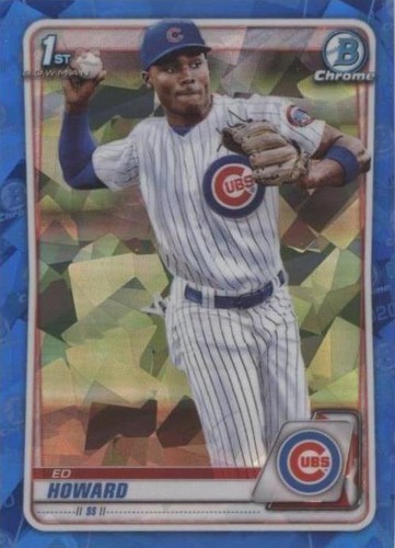 2020 Bowman Draft Chrome Sapphire Edition Robert Hassell #BD-39