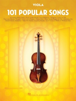 101 Popular Songs für Viola - PORTOFREI VOM MUSIKFACHHÄNDLER