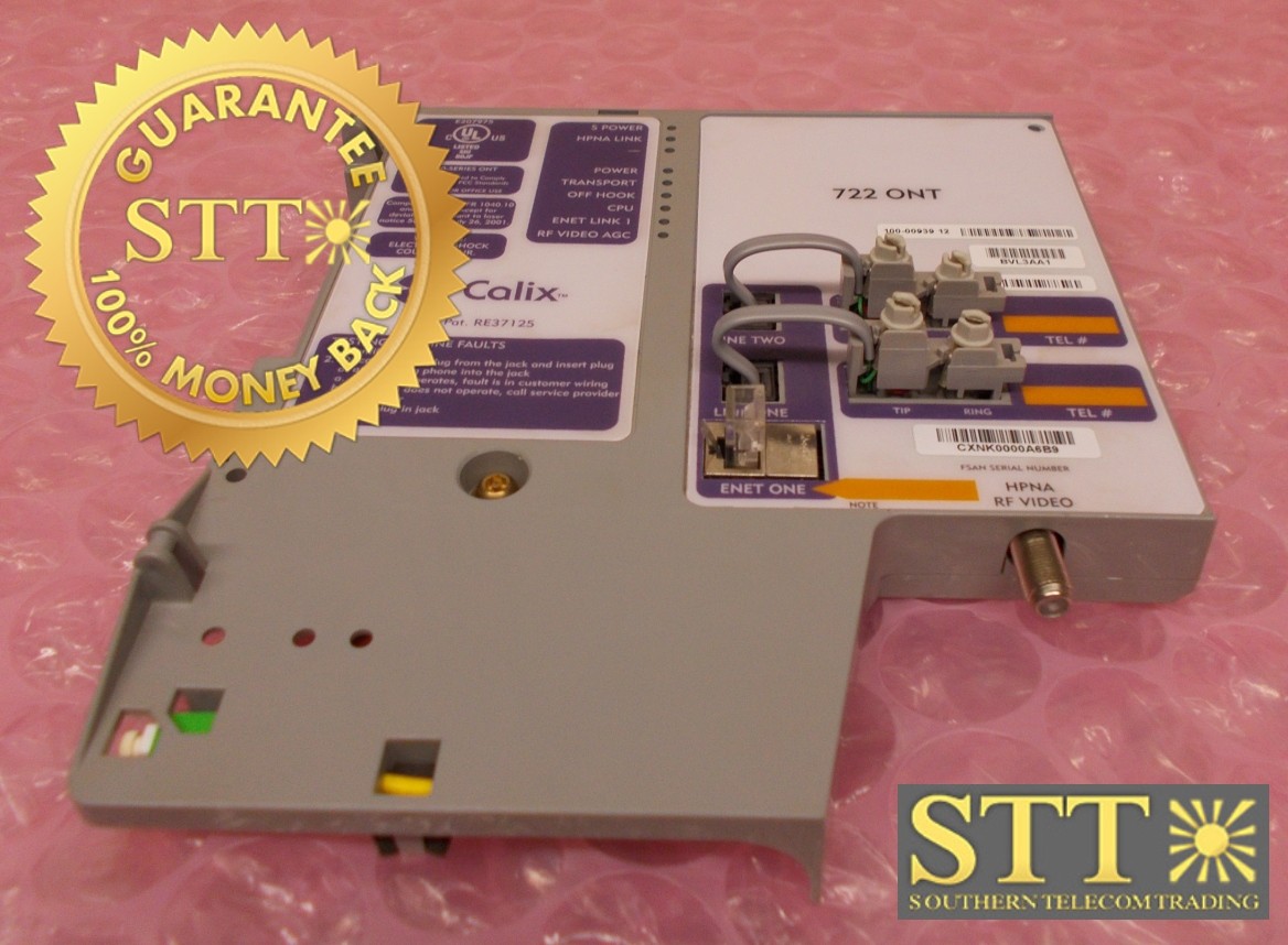 100-00939 CALIX REV-12 ONT722 OPTICAL NETWORK TERMINATION MODULE