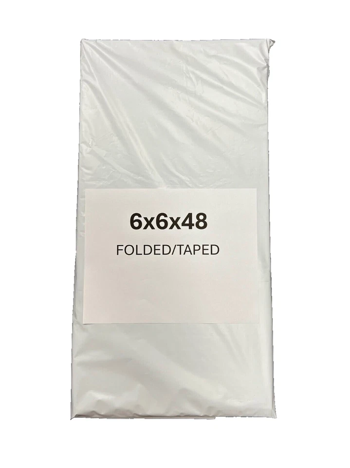 6" x 6" x 48" CARDBOARD BOX - 200 lb - SINGLE BOX - TALL - GOLF CLUB BOX - Image 4 of 4