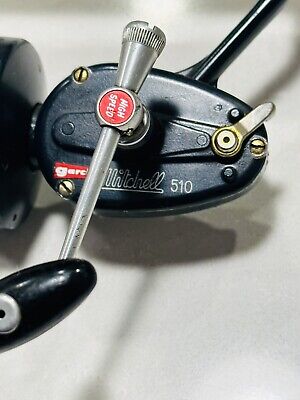 Vintage Garcia Mitchell 510 Spinning Reel W/ Matching Rod 6 Vintage Garcia Mitchell 510 Spinning Reel W/ Matching Rod 6