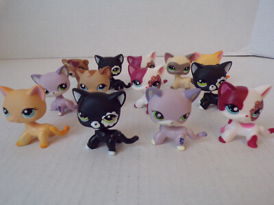 Littlest Pet Shop~2 Random Cats~Aftermarket~''NOT AUTHENTIC''~Nice  Selection