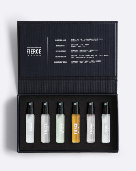Abercrombie & Fitch Fierce Fragrance Suite Discovery Kit Nuevo en caja Nunca Usado 2