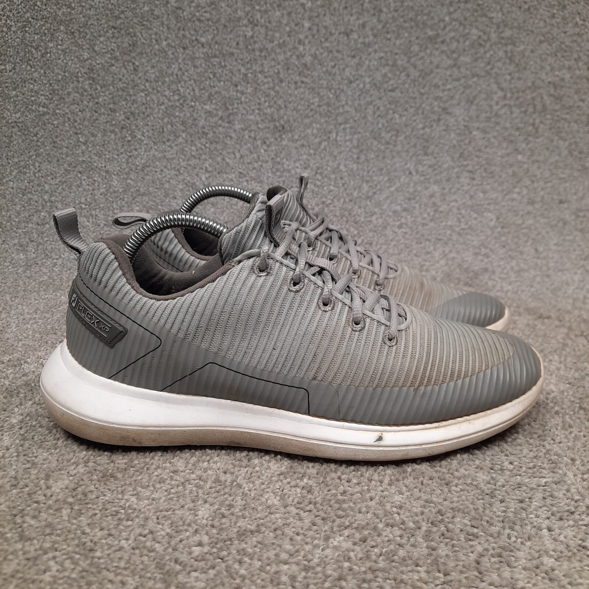 FootJoy Flex XP Mens Grey Spikeless Golf Shoes‎ 56251 Size 7M Waterproof FootJoy Men main image 3