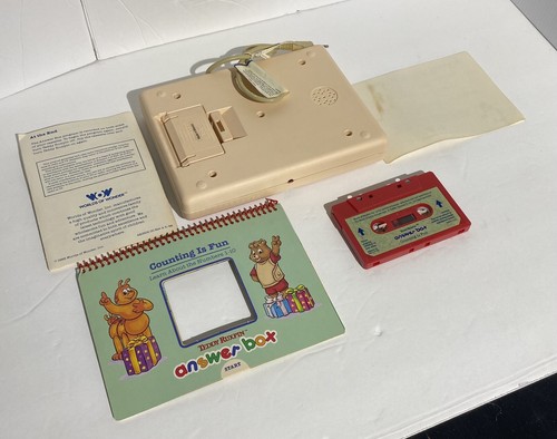 Teddy Ruxpin Answer Box Toy 1988 World of Wonder Complete with Box NEW Open Box - Picture 3 of 8