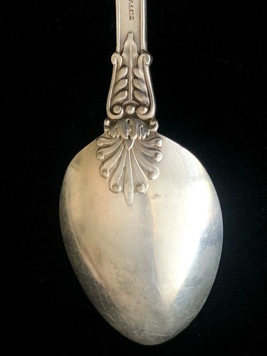 Antique Tiffany & Co. Regent 8 1/2” Tablespoon Serving Spoon Silver Plated 1884 - Picture 7 of 8