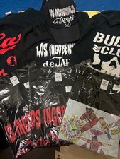NJPW Tetsuya Naito Wrestling T-Shirt 10-Piece Set, XL, Used/Display