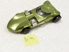 HOT WHEELS RED LINE TWINMILL LIME w WHITE INTERIOR NEAR MINT VERS #1