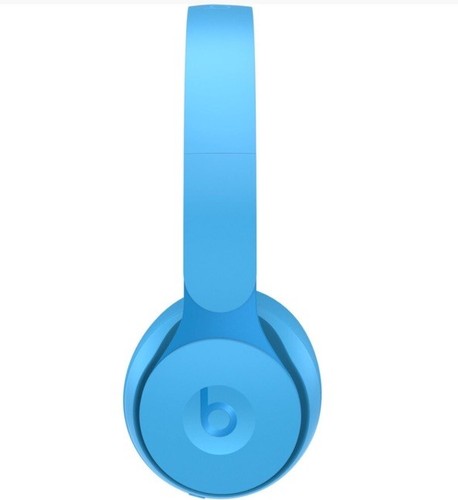 GENUINE BEATS SOLO PRO NOISE CANCELLING ON-EAR HEADPHONES BLUE A1881 H1 CHIP - Picture 3 of 6