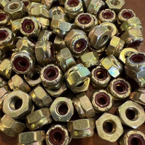 Qty-100 MS21044N3 Self Locking Nuts. New. T157 DC28 - Picture 2 of 3