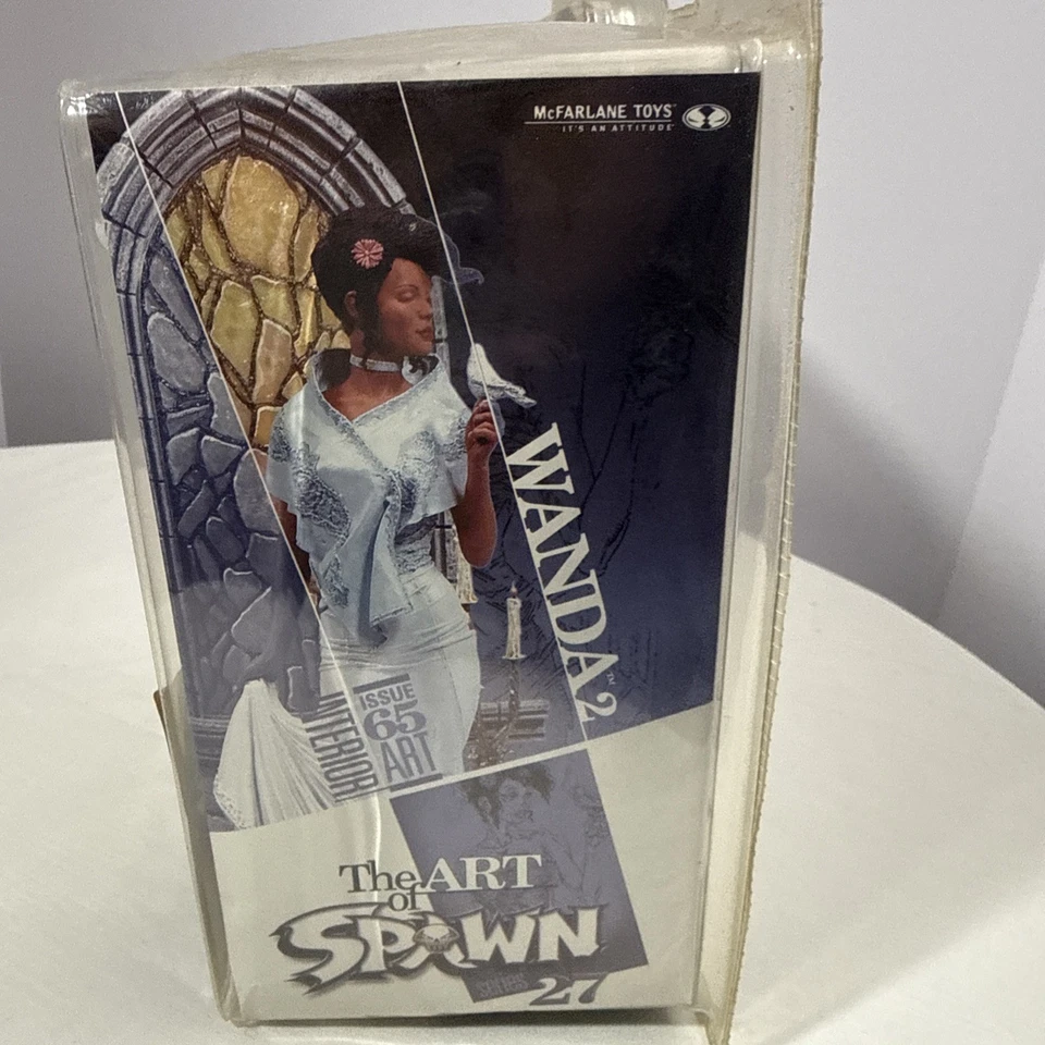 Figura de acción McFarlane Toys Spawn Wanda 2005 serie 2 nueva en caja cómic coleccionable Foto 3 de 4