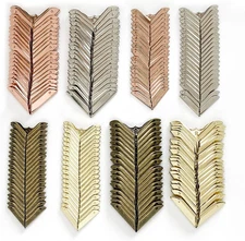 160 PCS Vintage Metal Book Corner Protector Guard Edge Cover Iron Angle Prote...