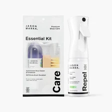 Jason Markk Essential Kit Shoe Cleaner & Repel Spray, Water & Stain Repellent